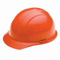 Liberty Cap Hard Hat with 4 Point Mega Ratchet Suspension- Hi Viz Orange